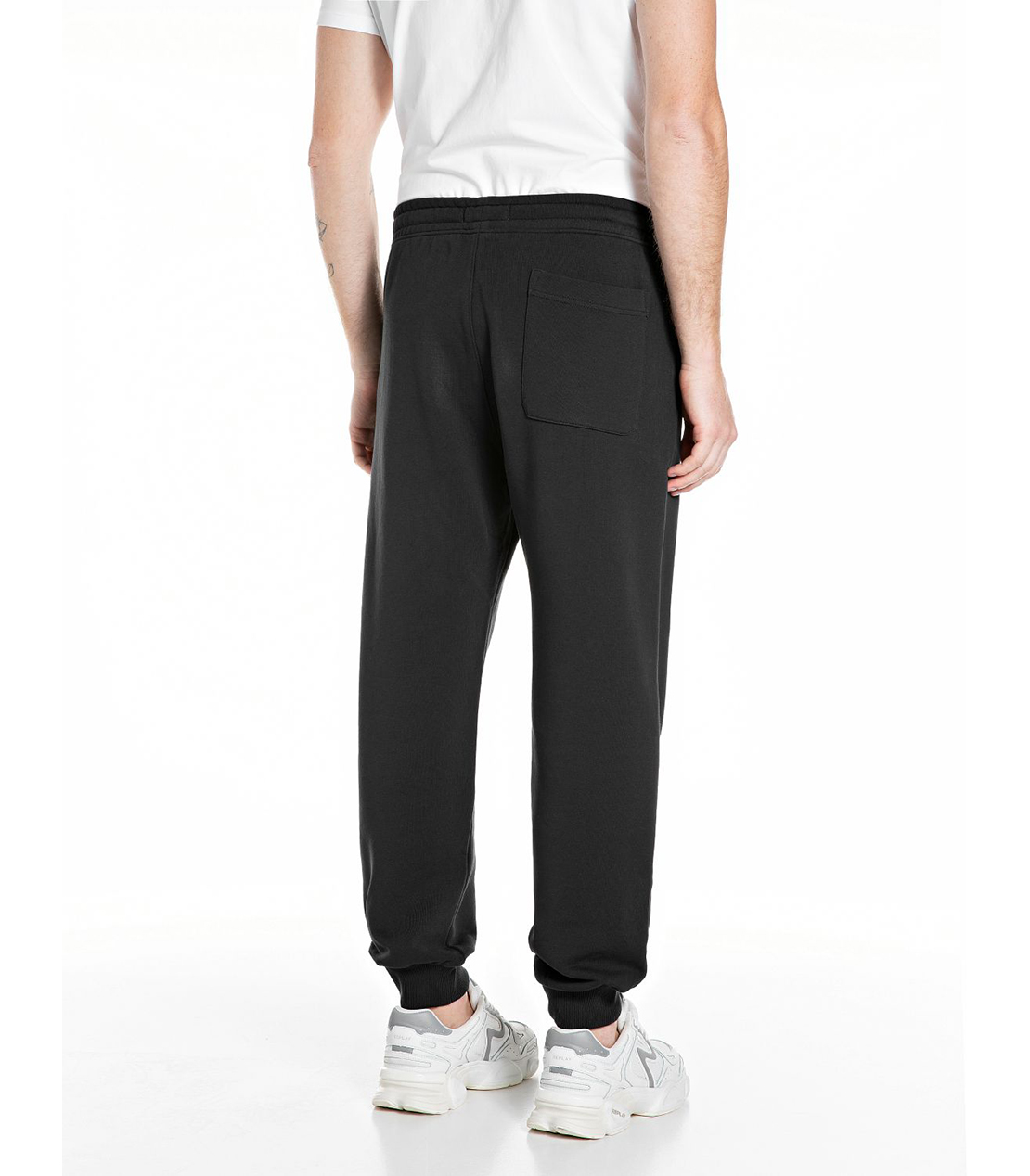 コットンテリーフリースパンツ 詳細画像 ブラック 2